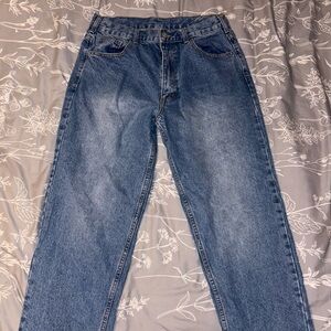 Brandy Melville Blue Straight Leg Jeans